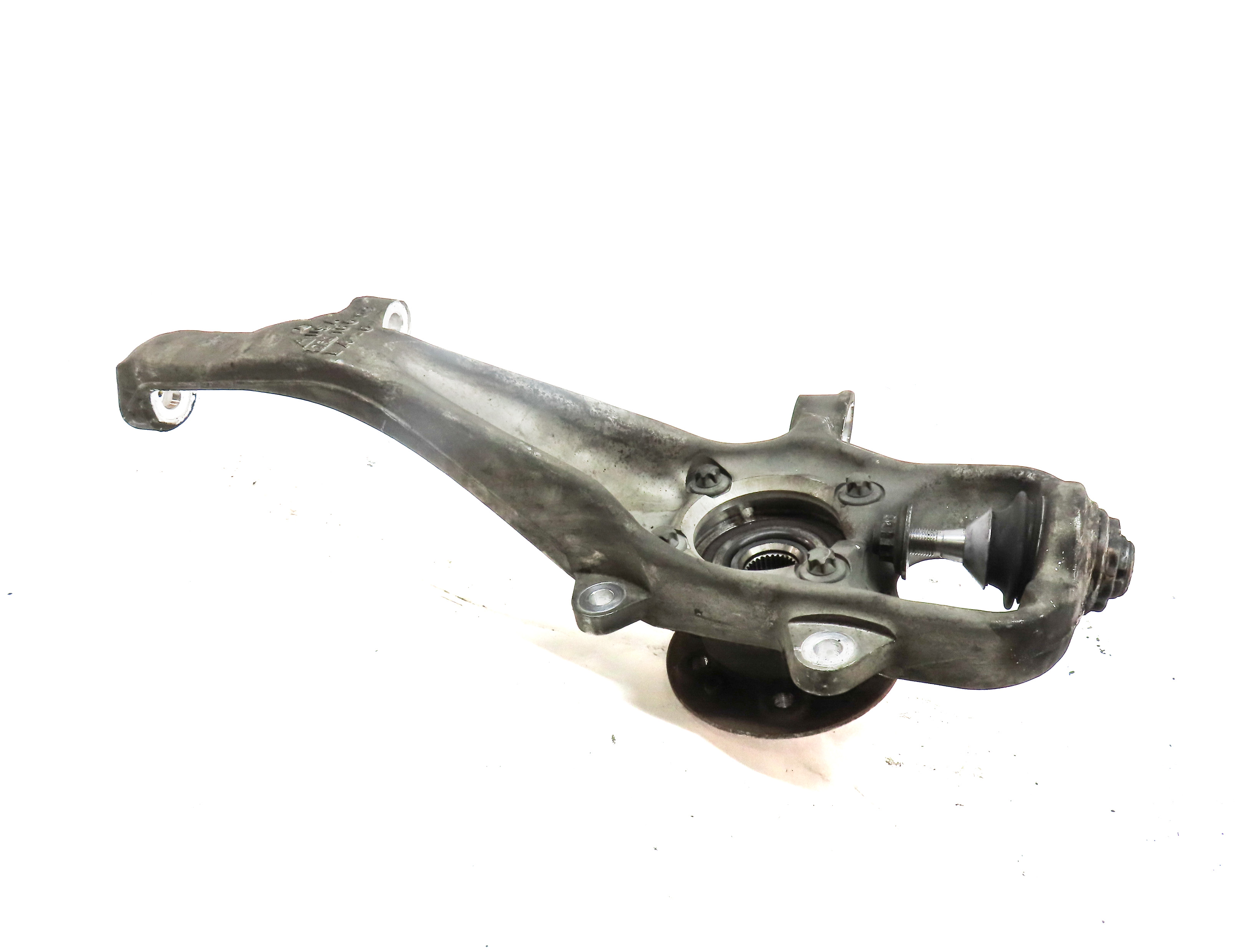 12-19 MERCEDES GL350 GL550 ML350 ML550 (W166 X166) LEFT FRONT SPINDLE KNUCKLE — exact item pictured